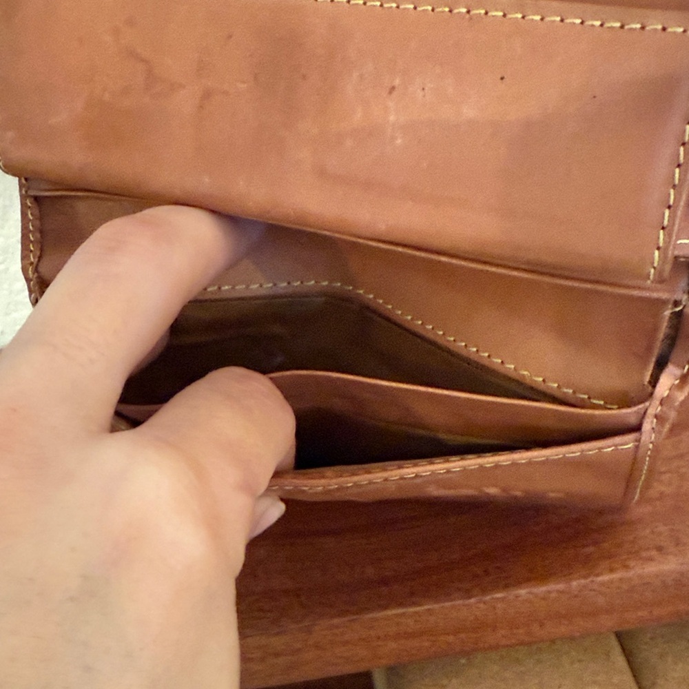 Alviero Martini Tan Leather Map Wallet - Make Me An Offer!!! - Picture 7 of 8